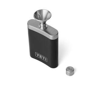 YETI 7 oz capacity keeps beverages portable.