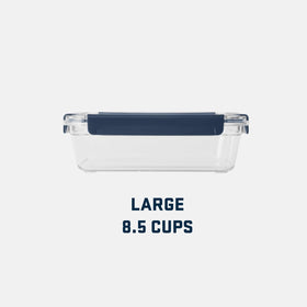 YETI Large Food Storage stacks neatly with gear for organized packing
