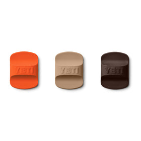 YETI Magslider 3 Pack Wetlands Camo front view for easy lid replacements on the go.