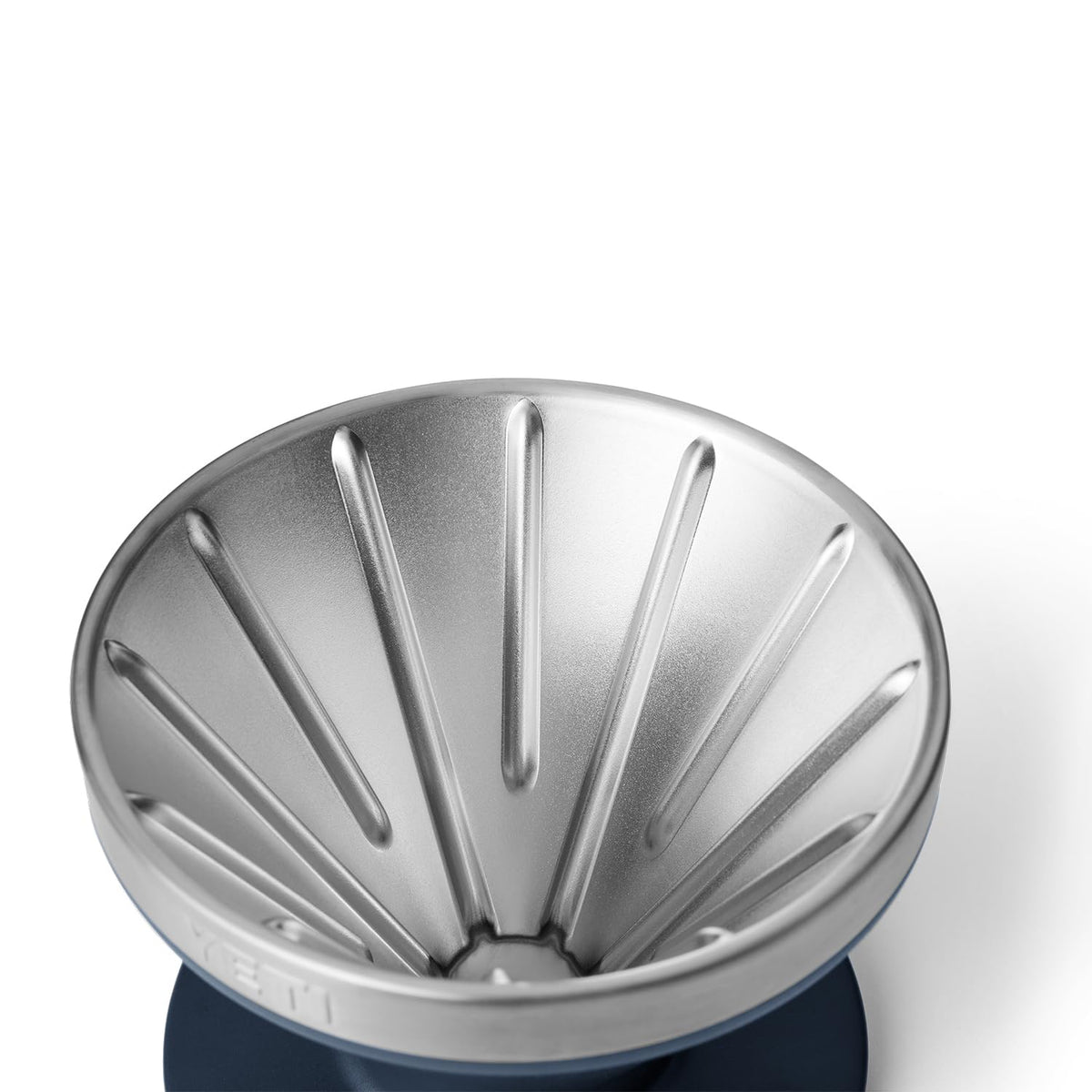 YETI Pour Over accessory made of 18/8 stainless steel for durability