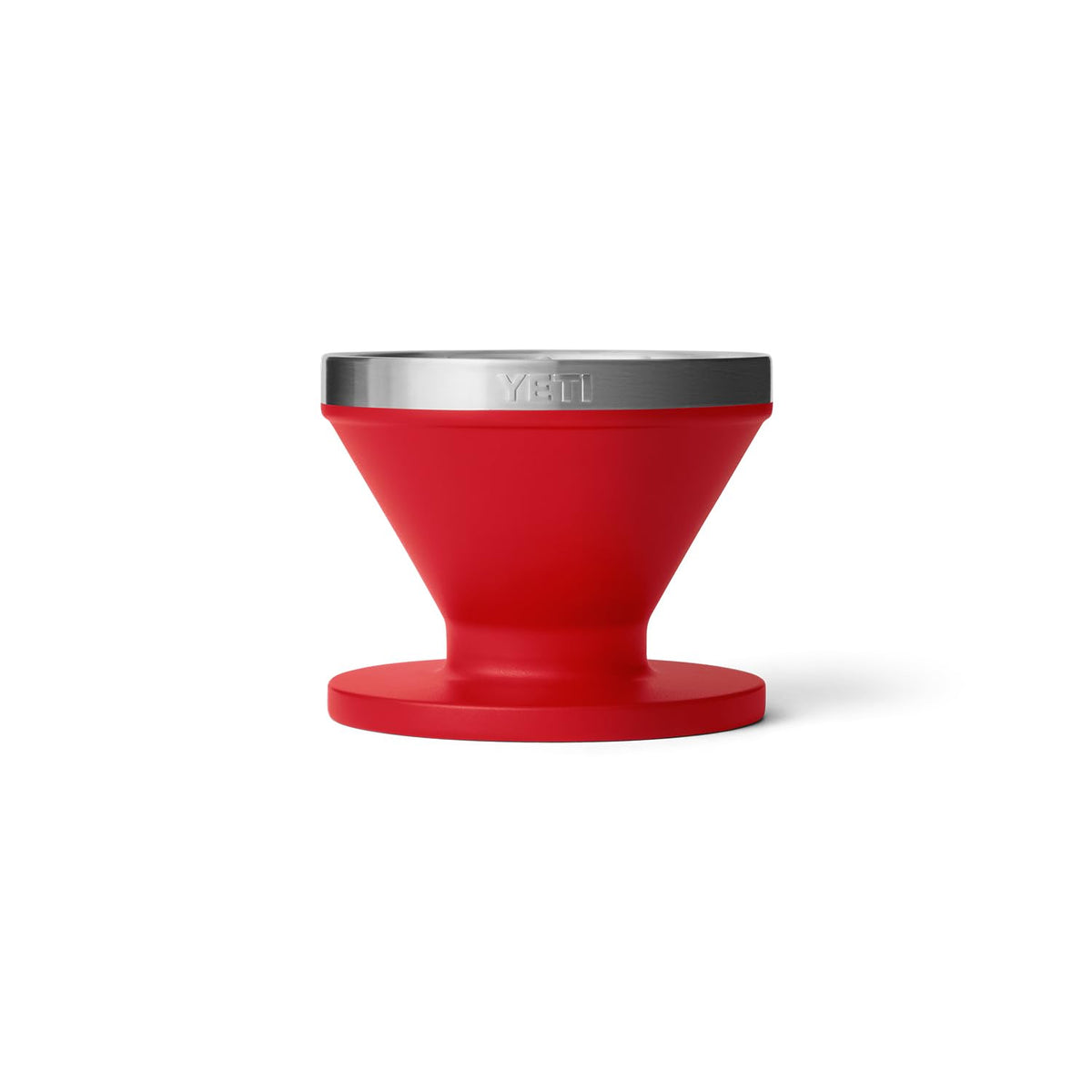 YETI pour over accessory on Rambler highlighting coffee extraction and heat retention
