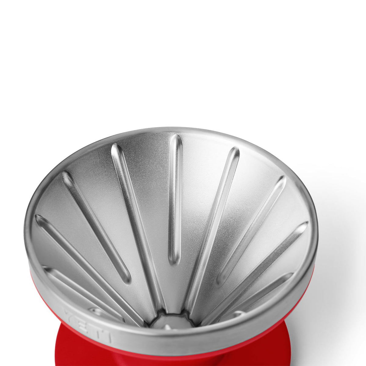 YETI pour over accessory being cleaned in dishwasher safe design