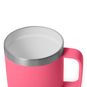 YETI Rambler 10 oz insulated mug helps maintain hot or cold drinks during commutes.