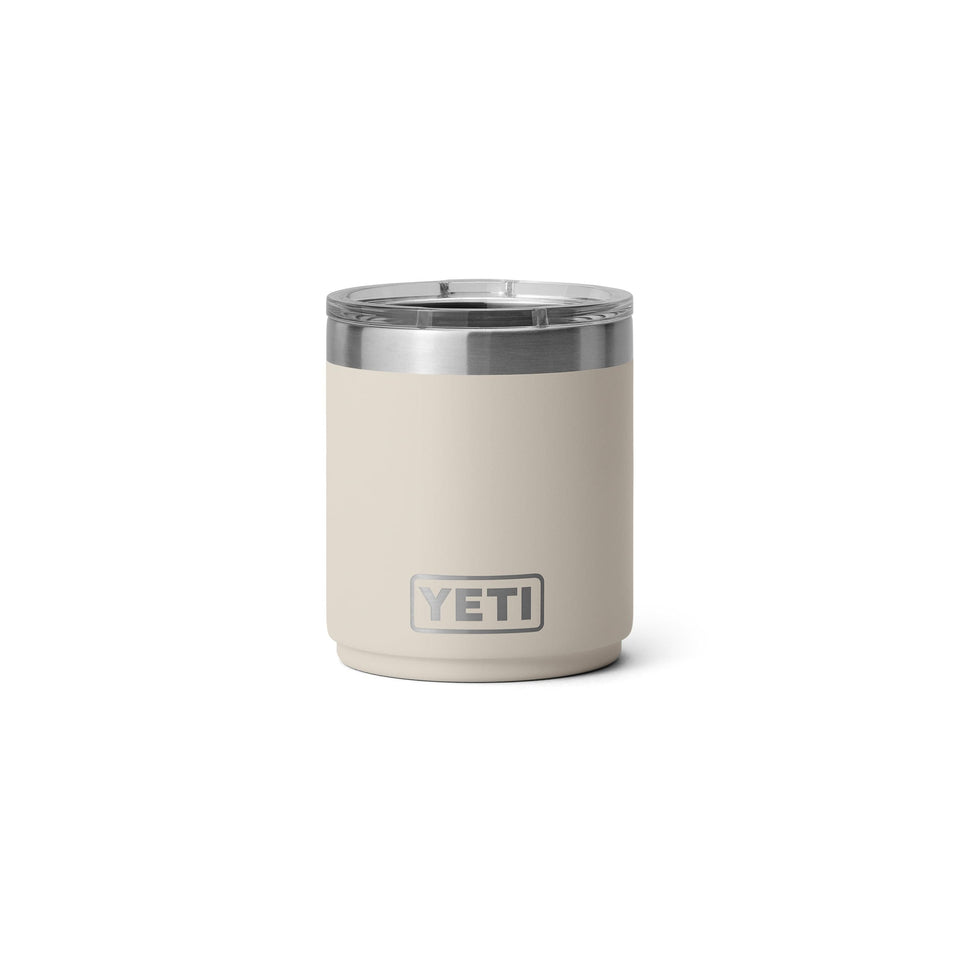 YETI Rambler 10oz ceramic-lined lowball close-up highlighting flavor neutrality