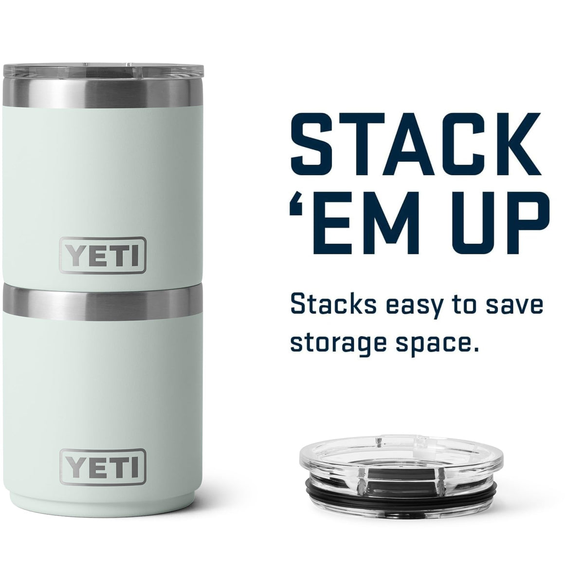 YETI Rambler 10 oz ideal for hot coffee on chilly mornings.