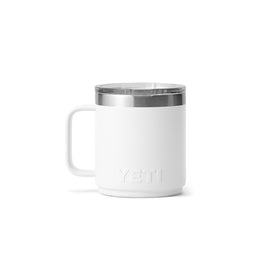 YETI Rambler 10oz sturdy stainless steel with ceramic interior for flavor and cleanup.
