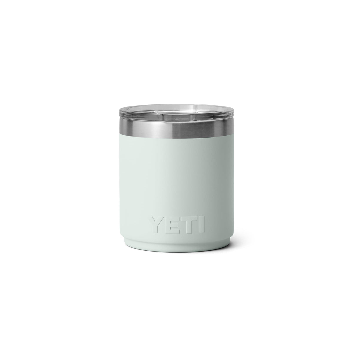 YETI Rambler 10 oz lowball fits snugly in cup holders for on-the-go sipping.
