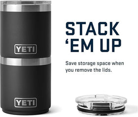 YETI Rambler Lowball 2.0 stores compactly when empty