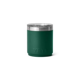 YETI Rambler 10 oz Lowball 2.0 Black Forest Green color finish