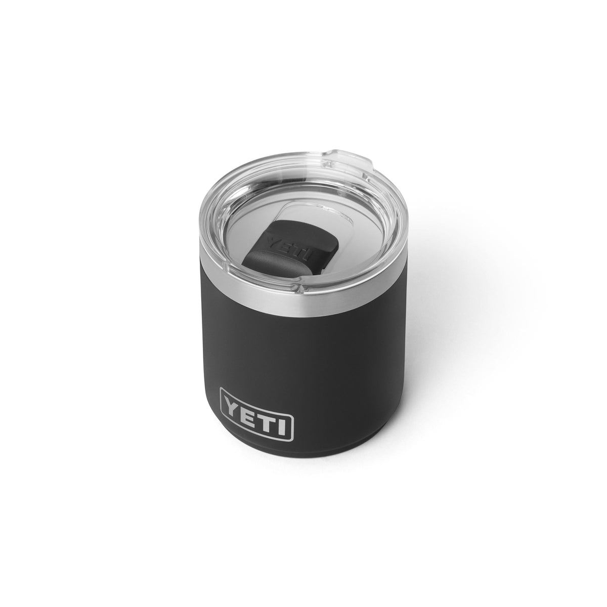 YETI Rambler 10oz stainless steel body resists daily wear.