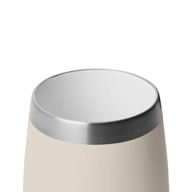 YETI Rambler 10 oz Wine durable stainless steel with double-wall insulation supports outdoor use.