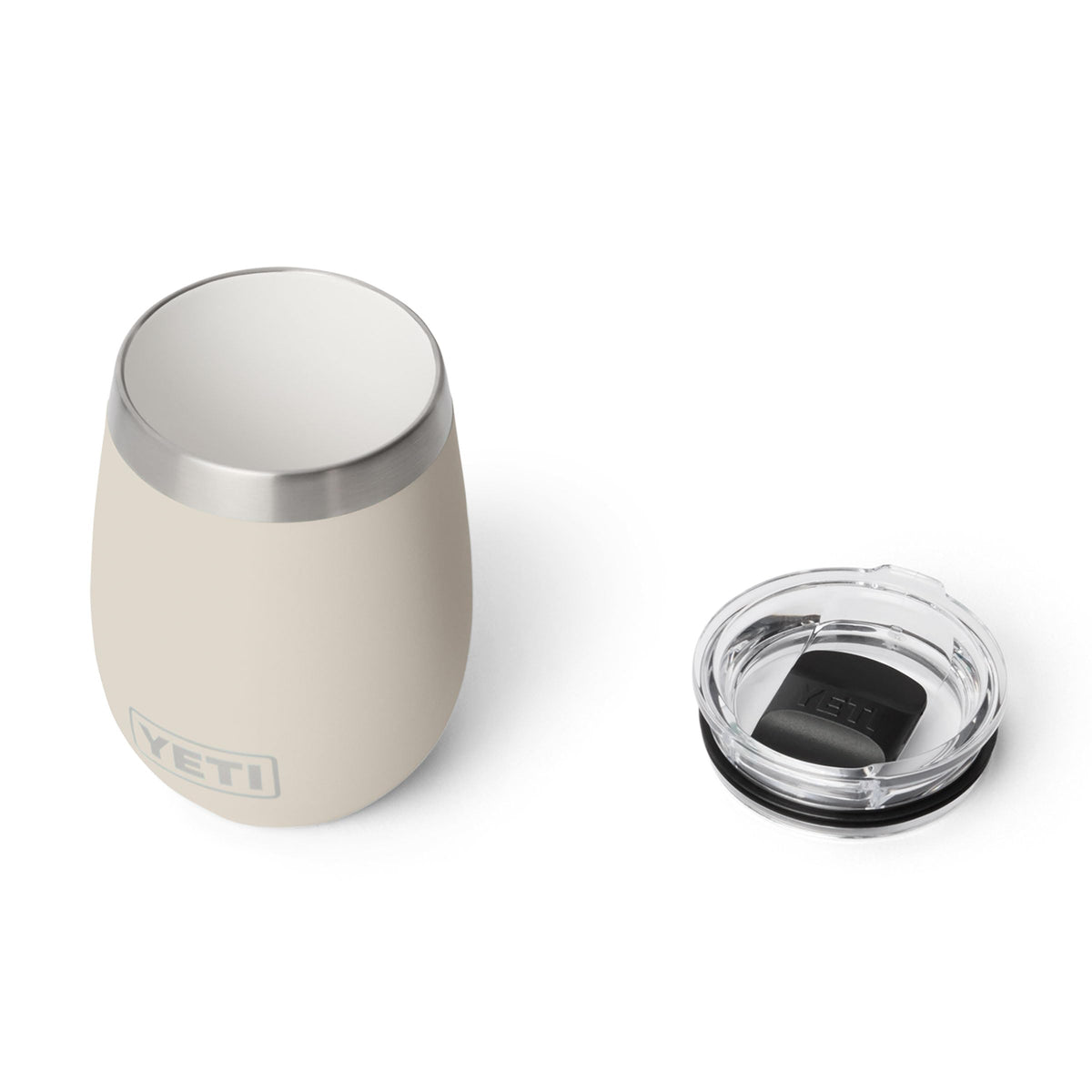 YETI Rambler 10 oz Wine interior ceramic lining protects flavor and prevents metallic aftertaste.