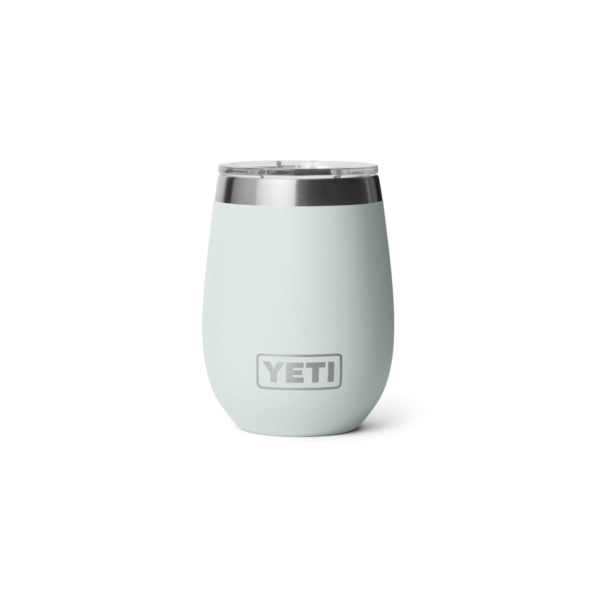 YETI Rambler 10 oz wine ceramic lined tumbler with Ridgeline exterior in front view