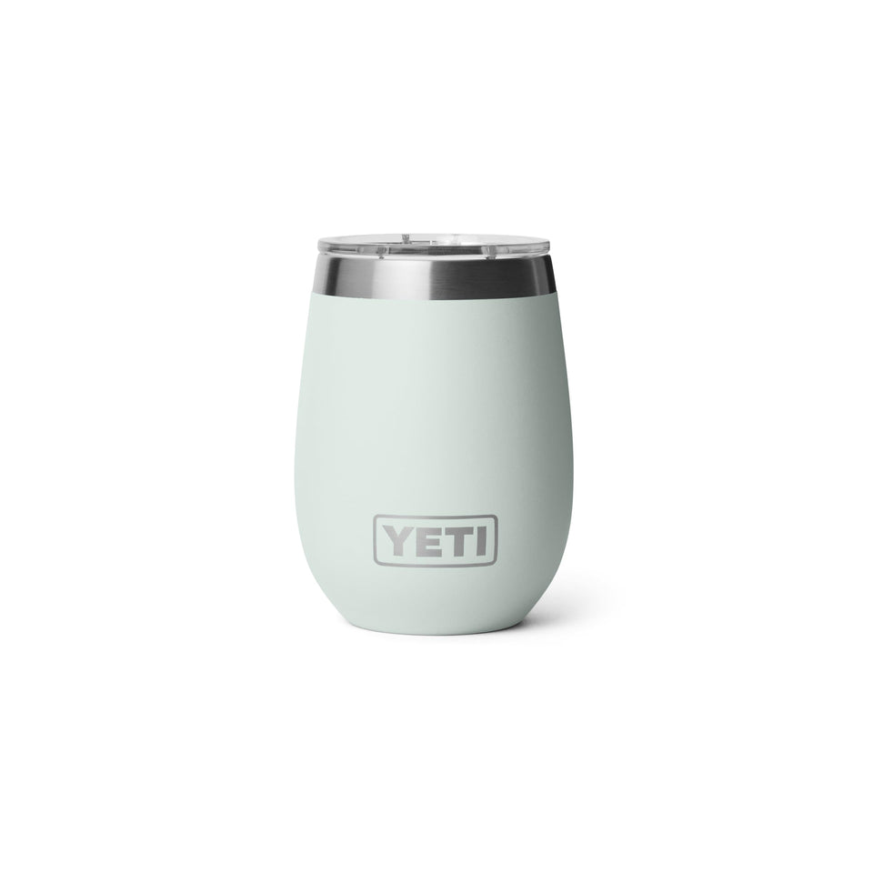 YETI Rambler 10 oz wine ceramic lined tumbler with Ridgeline exterior in front view