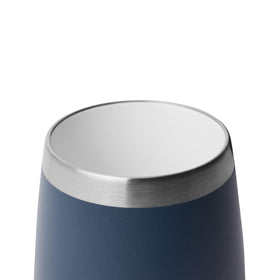 YETI Rambler 10 oz Wine navy finish highlighted for stylish, long-lasting wine moments