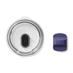 YETI Rambler compatibility close-up illustrating fits 10 oz, 20 oz, 30 oz tumblers