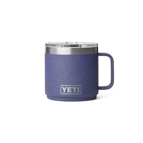 YETI Rambler 14 oz double-wall vacuum insulation maintains temperature longer