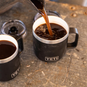 YETI Rambler stackable base allows efficient storage in compact cabinets.