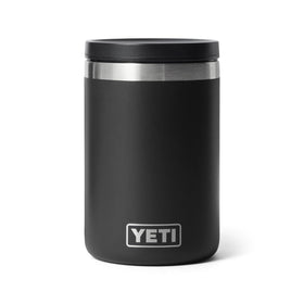 YETI Rambler 16 oz food jar lid close-up shows secure seal.