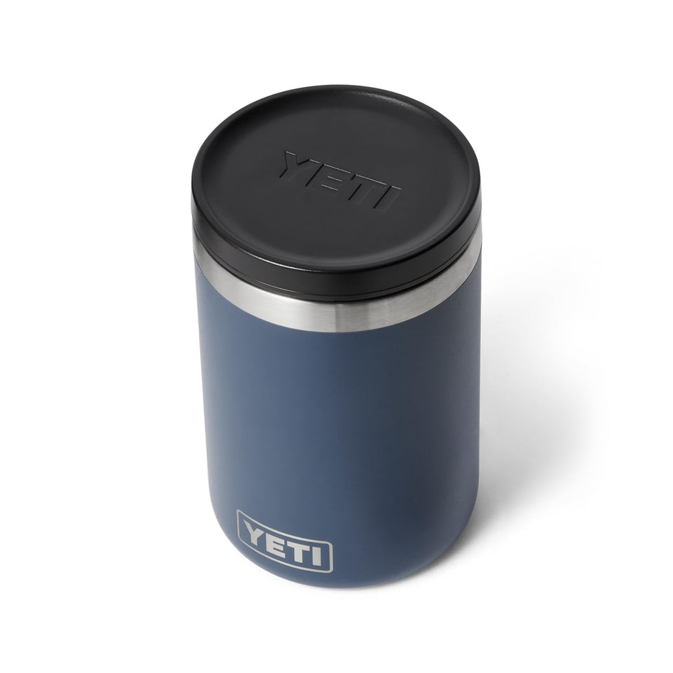 YETI Rambler 16 oz Food Jar with MagVent lid showing a secure, leakproof seal for travel.