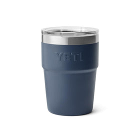 YETI Rambler 16 oz Stackable Tumbler navy stackable design saves cabinet space