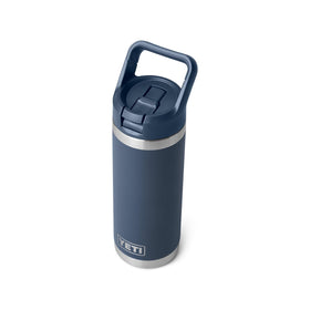 YETI Rambler 18 oz bottle dishwasher-safe for easy cleaning.
