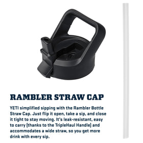 YETI Rambler 18 oz bottle ideal for hiking adventures.