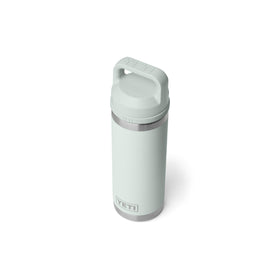 YETI Rambler 18 oz bottle fits standard cup holders for on-the-go use.