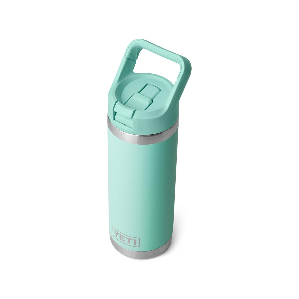 YETI Rambler 18oz bottle dishwasher safe icon for easy cleaning