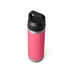 YETI Rambler 18 oz bottle no-sweat exterior keeps hands dry.