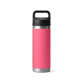 YETI Rambler 18 oz bottle tropical pink finish stands out anywhere.
