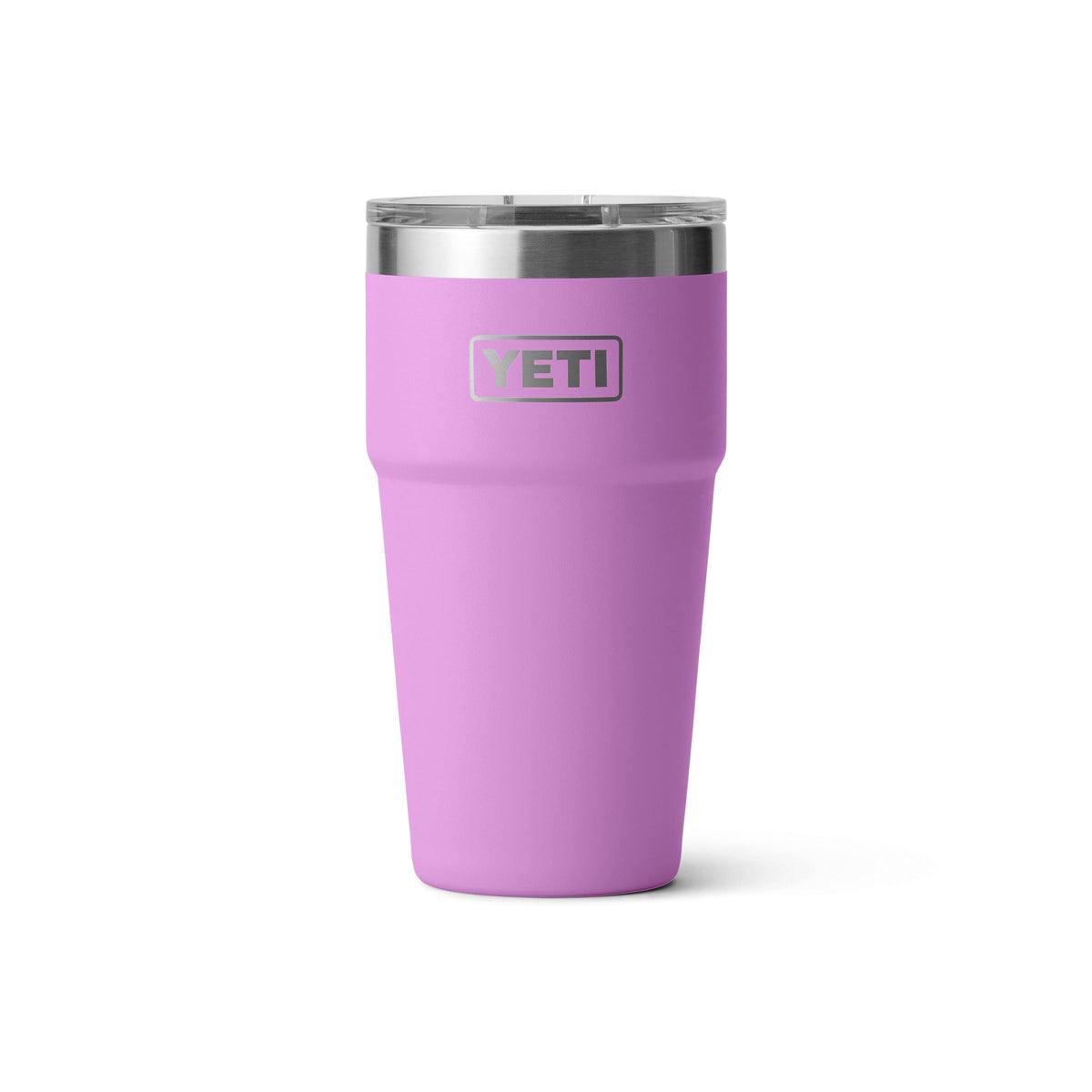 YETI Rambler 20 oz Desert Bloom finish showing rugged stainless steel.