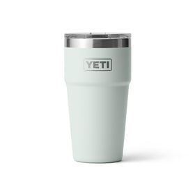 YETI Rambler 20oz front-view stackable tumbler keeps drinks at ideal temperature on the go.