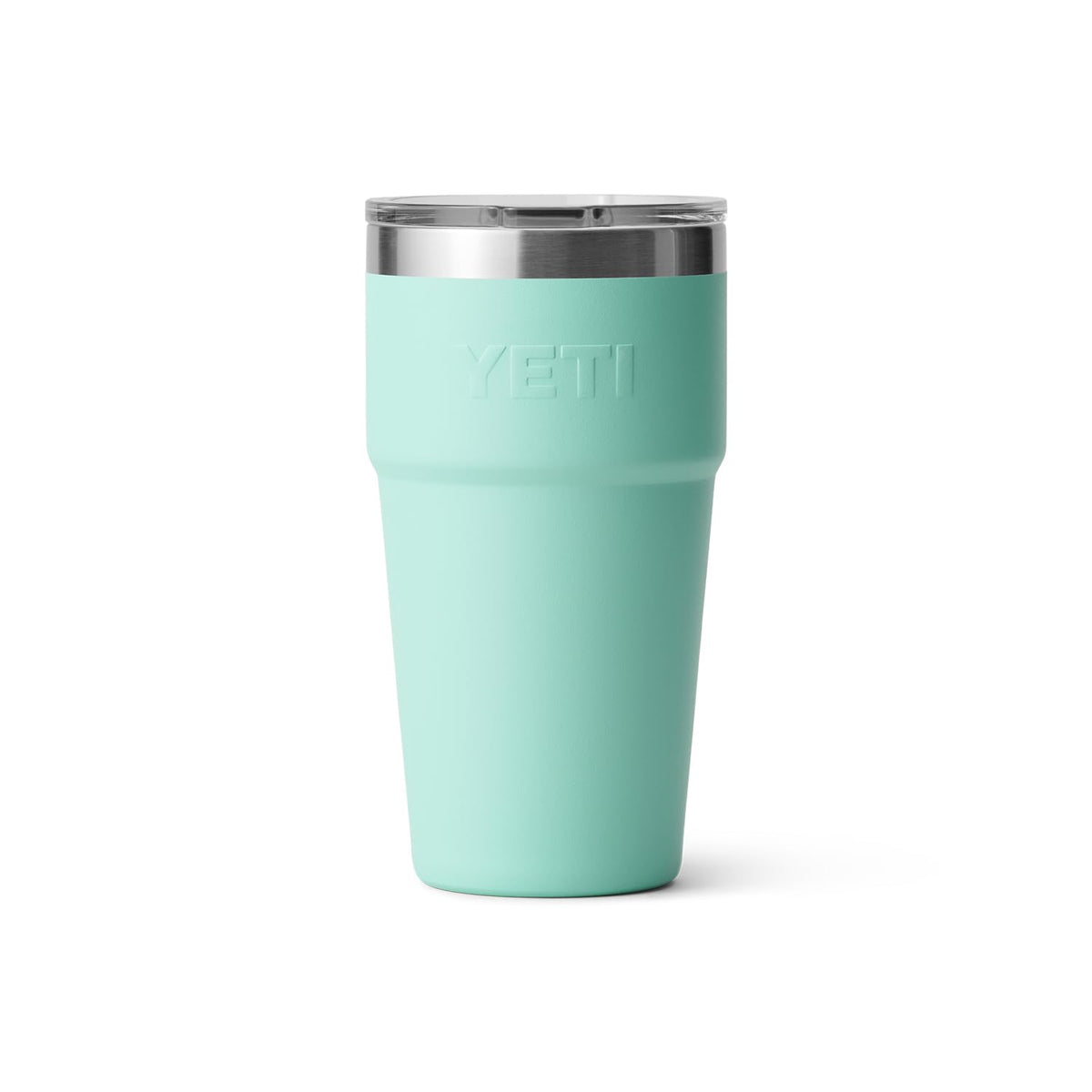 YETI Rambler 20 oz seafoam fits in cup holders for commuting