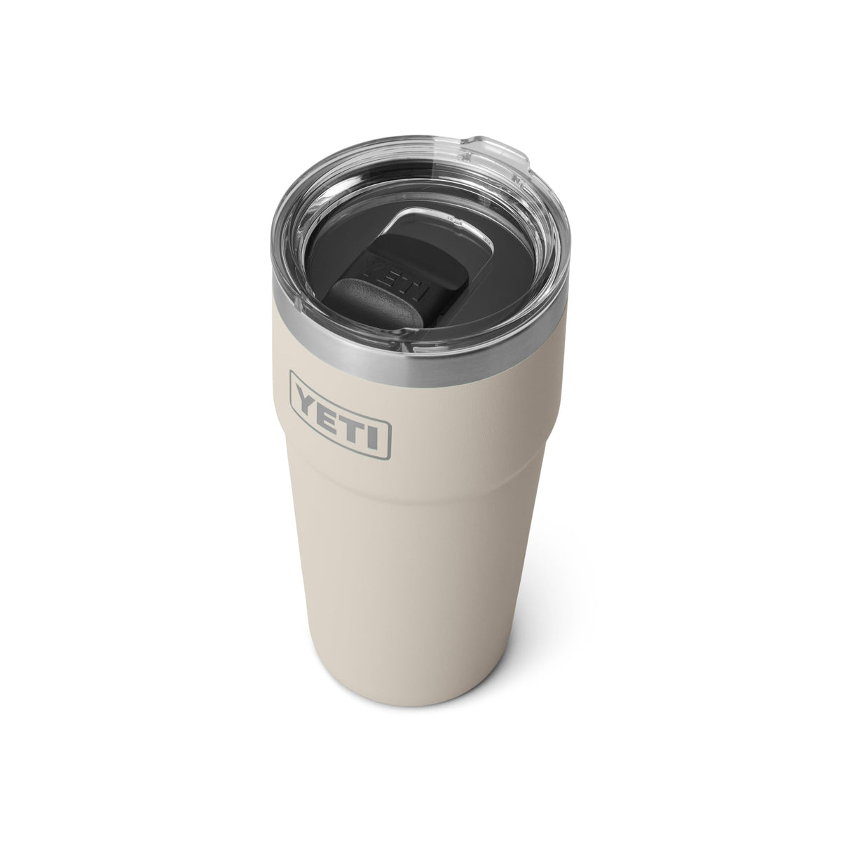 YETI Rambler 20 oz Cape Taupe dishwasher-safe icon signals easy cleanup.