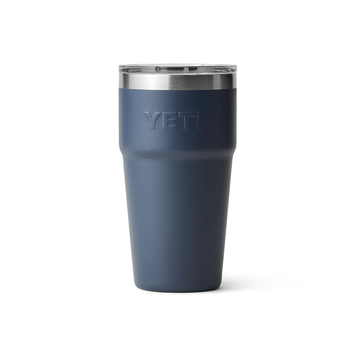 YETI Rambler 20 oz navy stackable design saves kitchen space