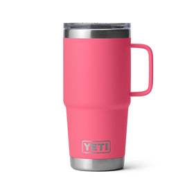 YETI Rambler 20 oz Travel Mug 360-degree welded handle offers a secure grip