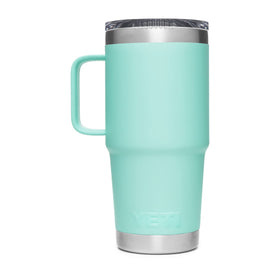 YETI Rambler double-wall vacuum insulation keeps drinks cold.