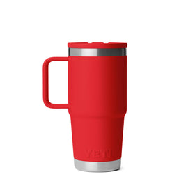 YETI Rambler 20 oz Travel Mug stainless steel build resists dents and wear