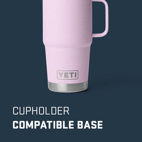 YETI Rambler Stronghold Lid prevents spills with a secure twist-on closure