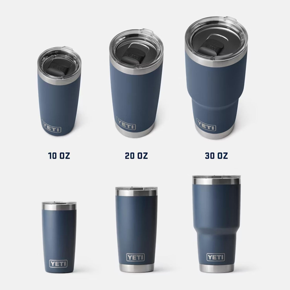 YETI Rambler 20 oz Cape Taupe colorway shown on a lifestyle setup