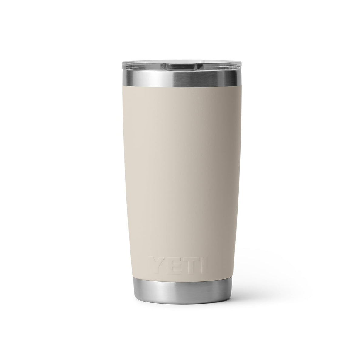 YETI Rambler 20 oz no-sweat exterior remains dry to the touch