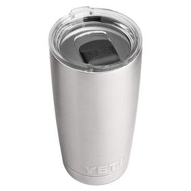YETI Rambler 20 oz tumbler side view, durable stainless steel for everyday use.