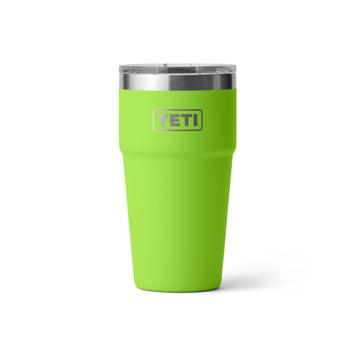 YETI Rambler 20 oz Venom front view in rugged stainless steel for all-day sipping