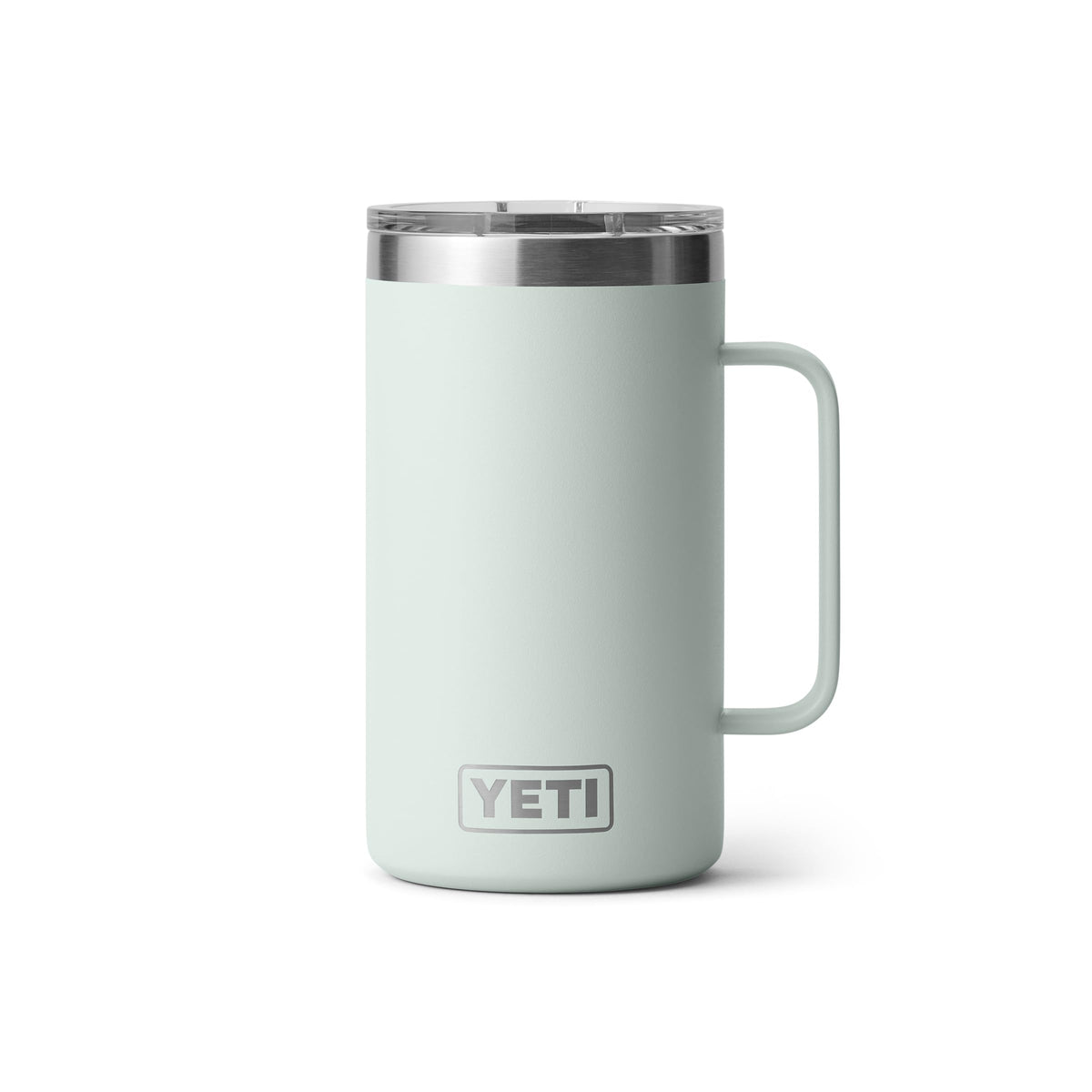 YETI Rambler 24 oz mug with MagSlider lid keeps drinks contained for on-the-go use.