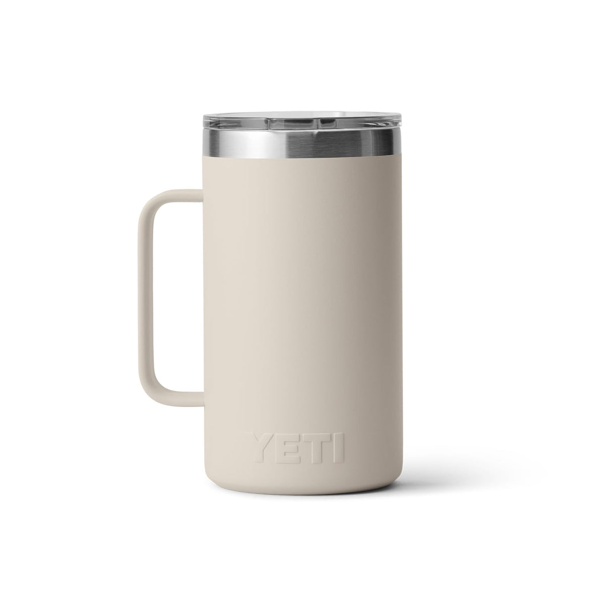YETI Rambler in Cape Taupe color fits outdoors and travels.