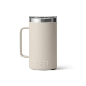 YETI Rambler in Cape Taupe color fits outdoors and travels.