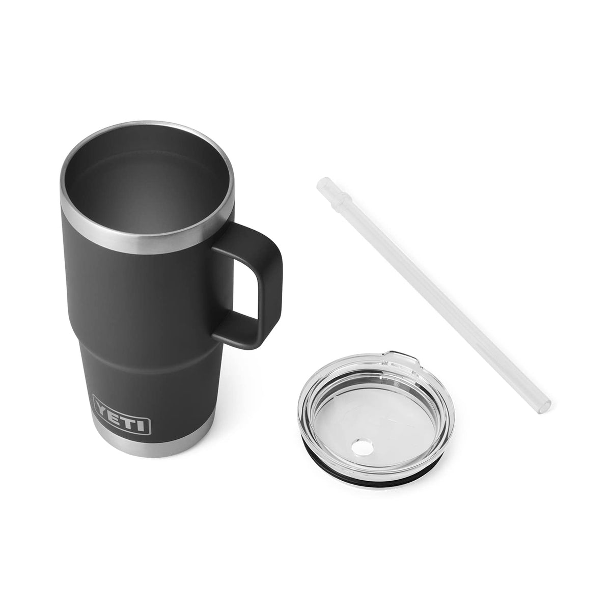 YETI Rambler 25 oz double-wall insulation keeps beverages cold