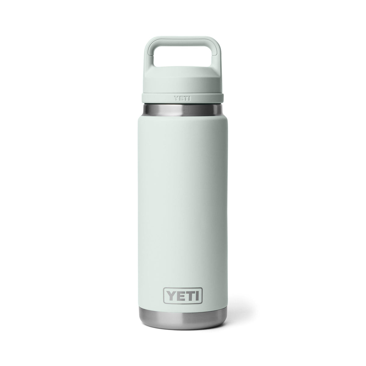 The YETI Rambler 26 oz bottle with Chug Cap Ridgeline enables fast sips on the go.