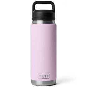 YETI Rambler 26 oz bottle with Chug Cap for quick, spill-free sips on the go.